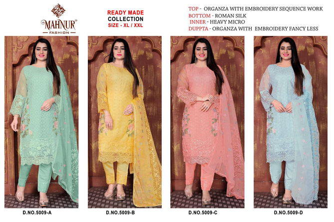 Mahnur 5009 Pakistani Readymade Catalog
